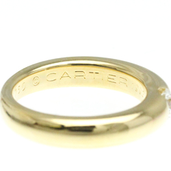 Cartier Ellipse Ring Yellow Gold (18K) Fashion Diamond Band Ring Carat/0.25 Gold