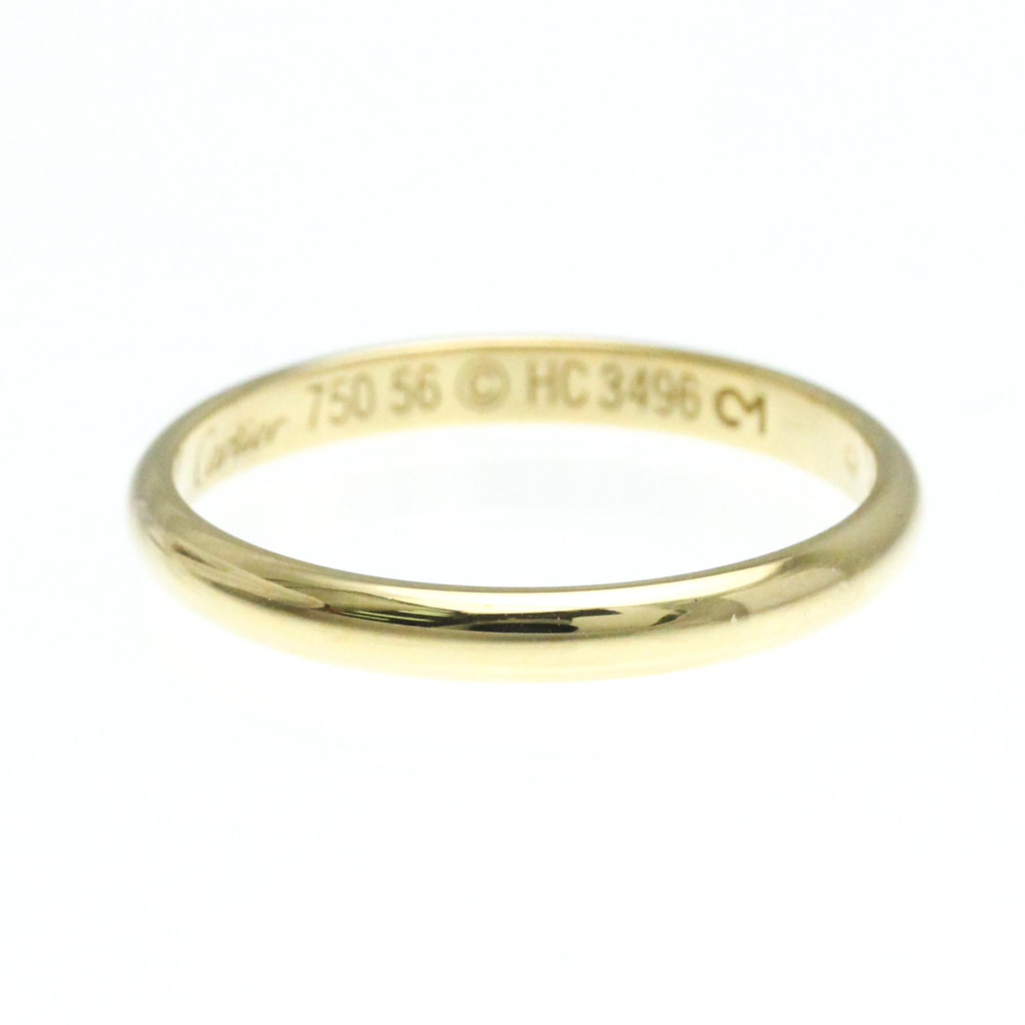 Cartier 1895 Wedding Ring Yellow Gold (18K) Fashion No Stone Band Ring Gold