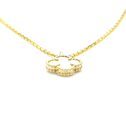 Van Cleef & Arpels Sweet Alhambra VCARF69100 Yellow Gold (18K) Women's Pendant Necklace (Gold)