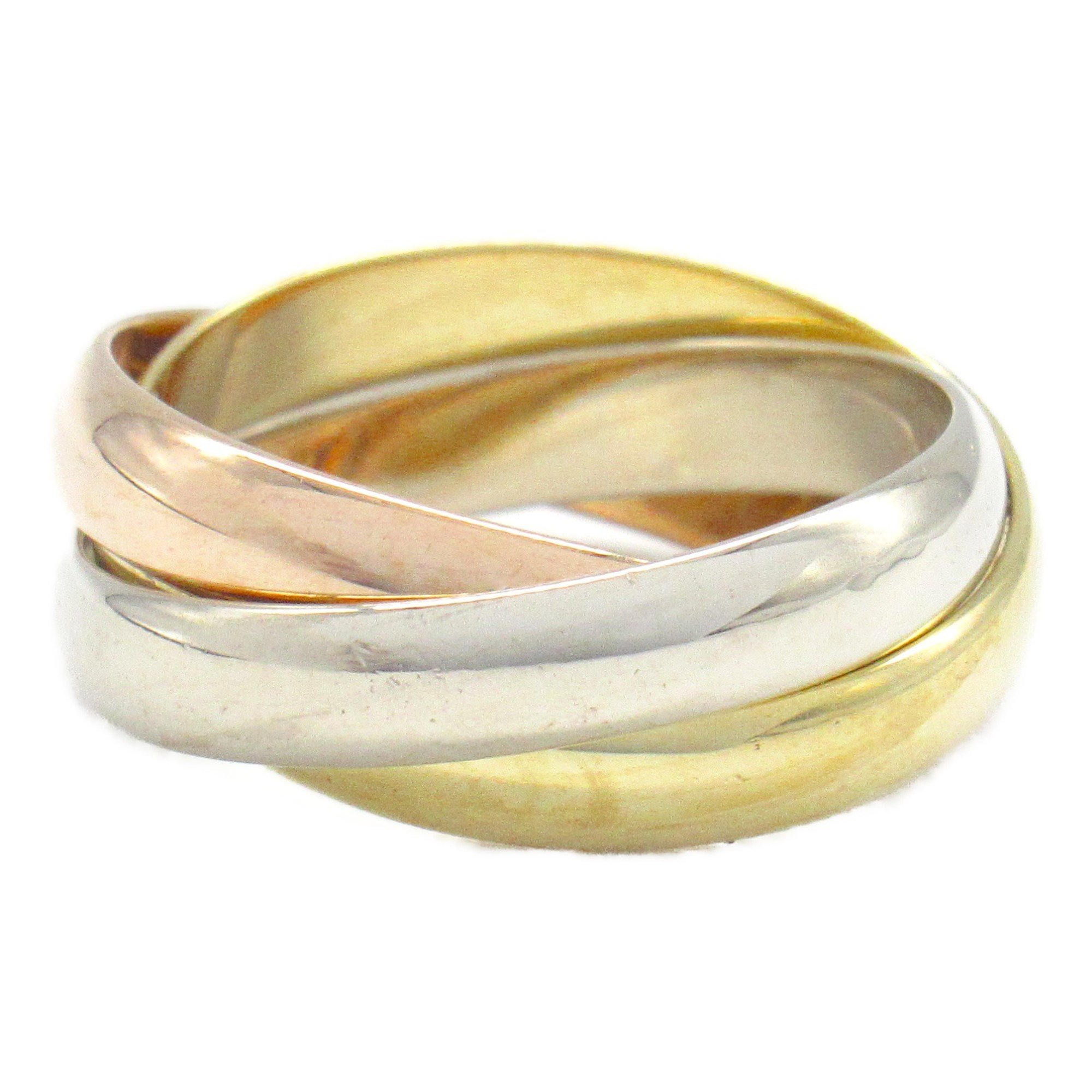 Cartier Trinity Ring Rings K18 (yellow gold) K18WG (white K18PG (pink Men's Women's Gold