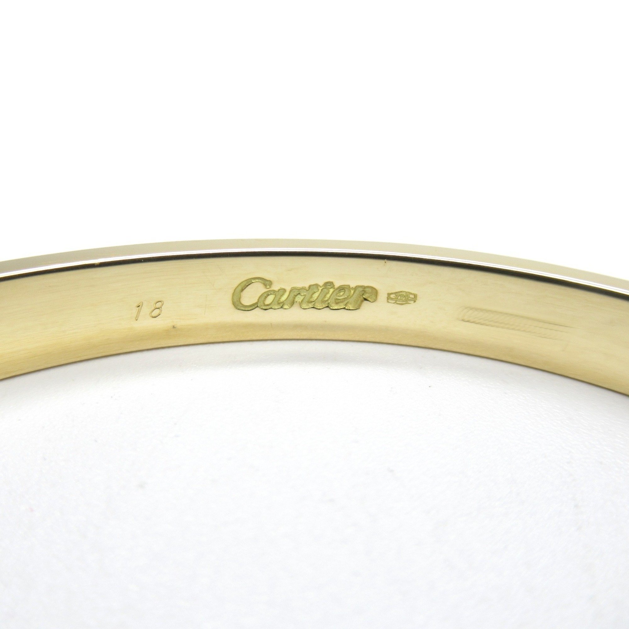 Cartier Love Bracelet K18 (Yellow Gold) Women's Gold