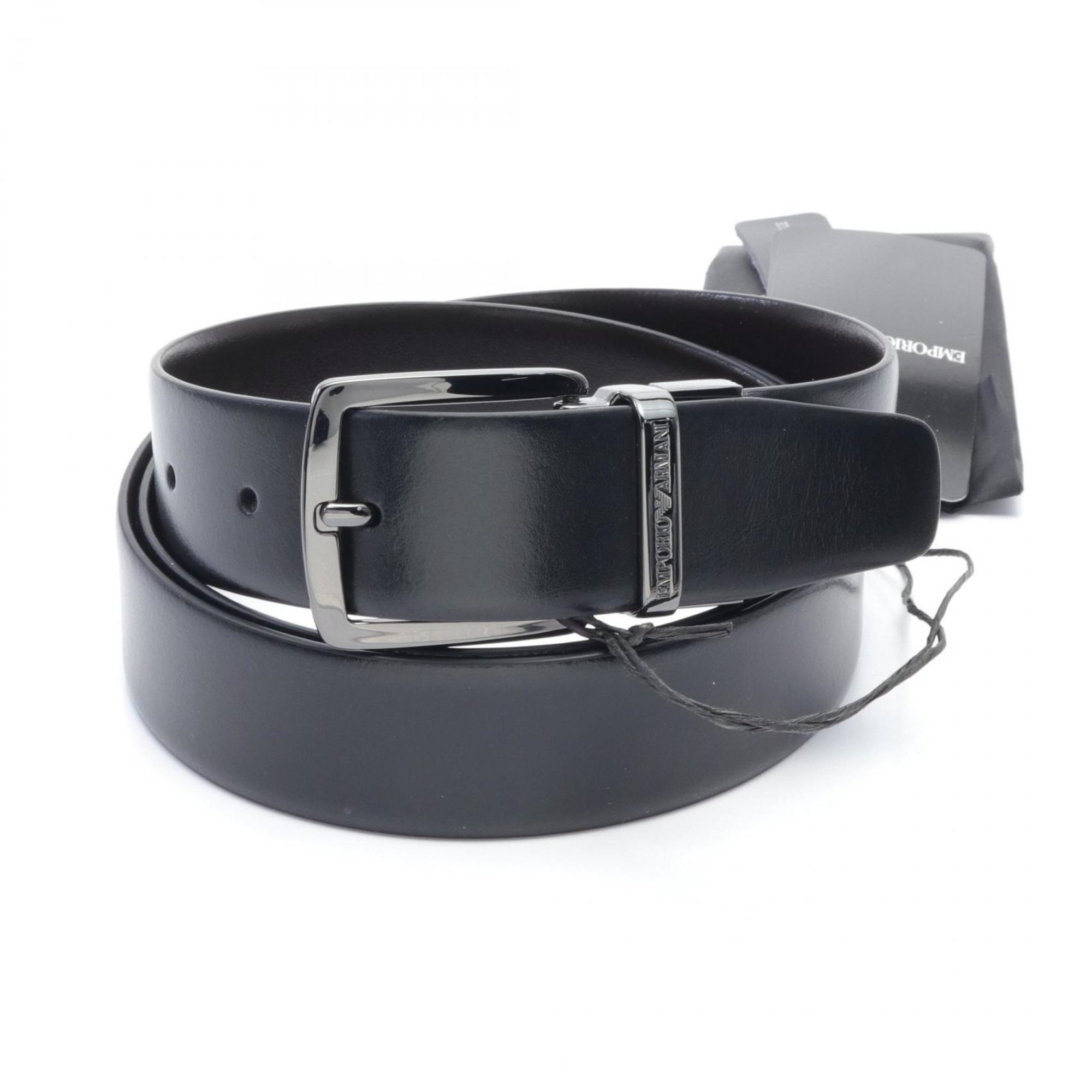 Emporio Armani Belt Clothing Leather Men's Black Y4S576