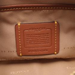 Coach COACH shoulder bag, leather, women's, beige