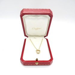 Cartier Baby Trinity 15P Diamond Necklace K18 (Yellow Gold) K18WG (White (Pink Ladies Clear