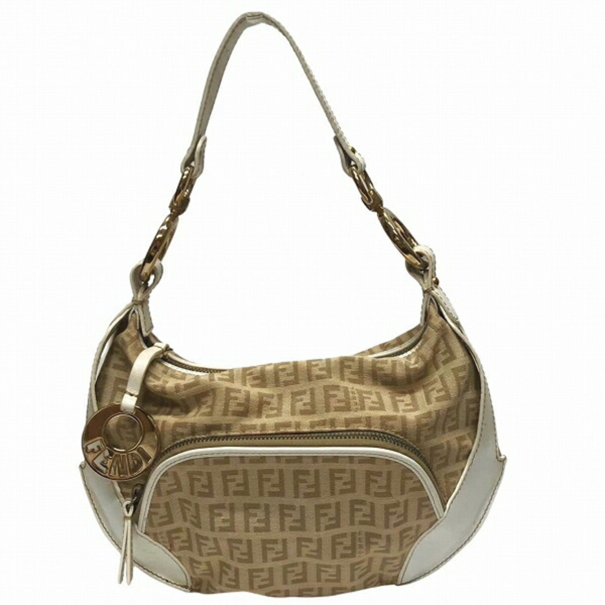 FENDI Zucchino 8BR466 Bag Shoulder Women's