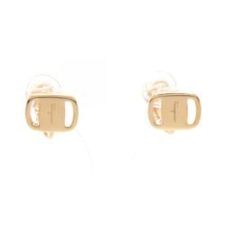 Salvatore Ferragamo Vara Earrings GP (Gold Plated) Women's Gold