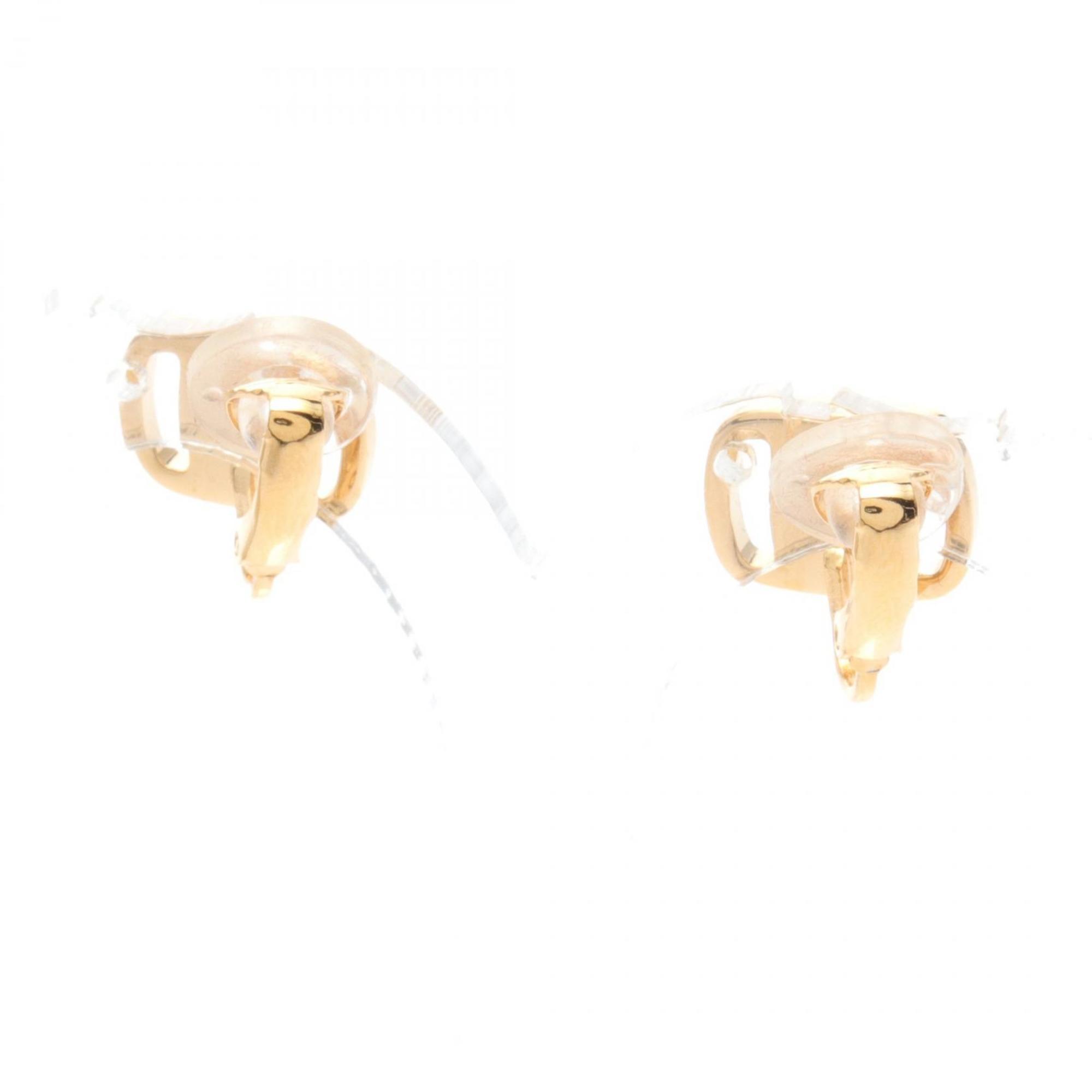 Salvatore Ferragamo Vara Earrings GP (Gold Plated) Women's Gold