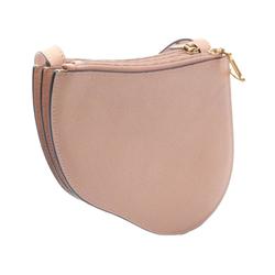 Christian Dior SADDLE shoulder bag, leather, women's, pink