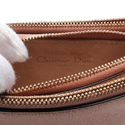 Christian Dior SADDLE shoulder bag, leather, women's, pink