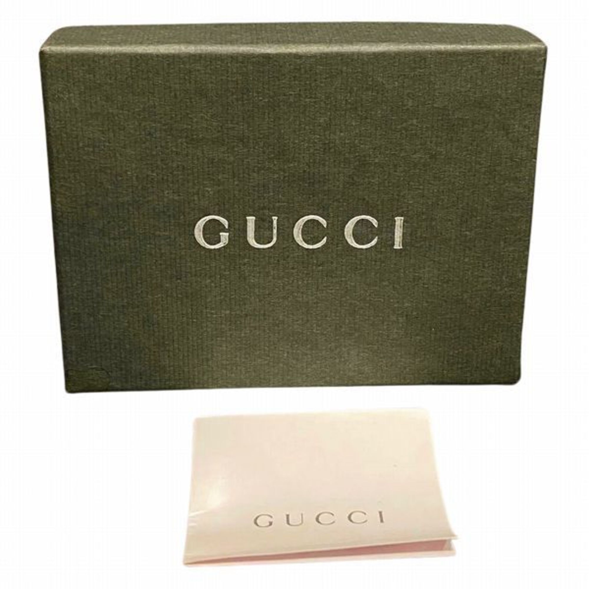 GUCCI GG Canvas 033.3662.0843 Leather 6-ring Key Case for Men