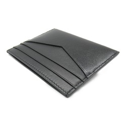 GIVENCHY Business Card Holder/Card Case Leather Men's/Women's Black BB60KCB00D001