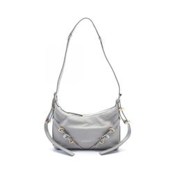 Givenchy Voilleux shoulder bag, leather, women's, grey BB50THB1Q7050