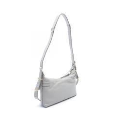 Givenchy Voilleux shoulder bag, leather, women's, grey BB50THB1Q7050