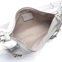 Givenchy Voilleux shoulder bag, leather, women's, grey BB50THB1Q7050