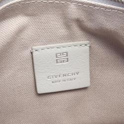 Givenchy Voilleux shoulder bag, leather, women's, grey BB50THB1Q7050