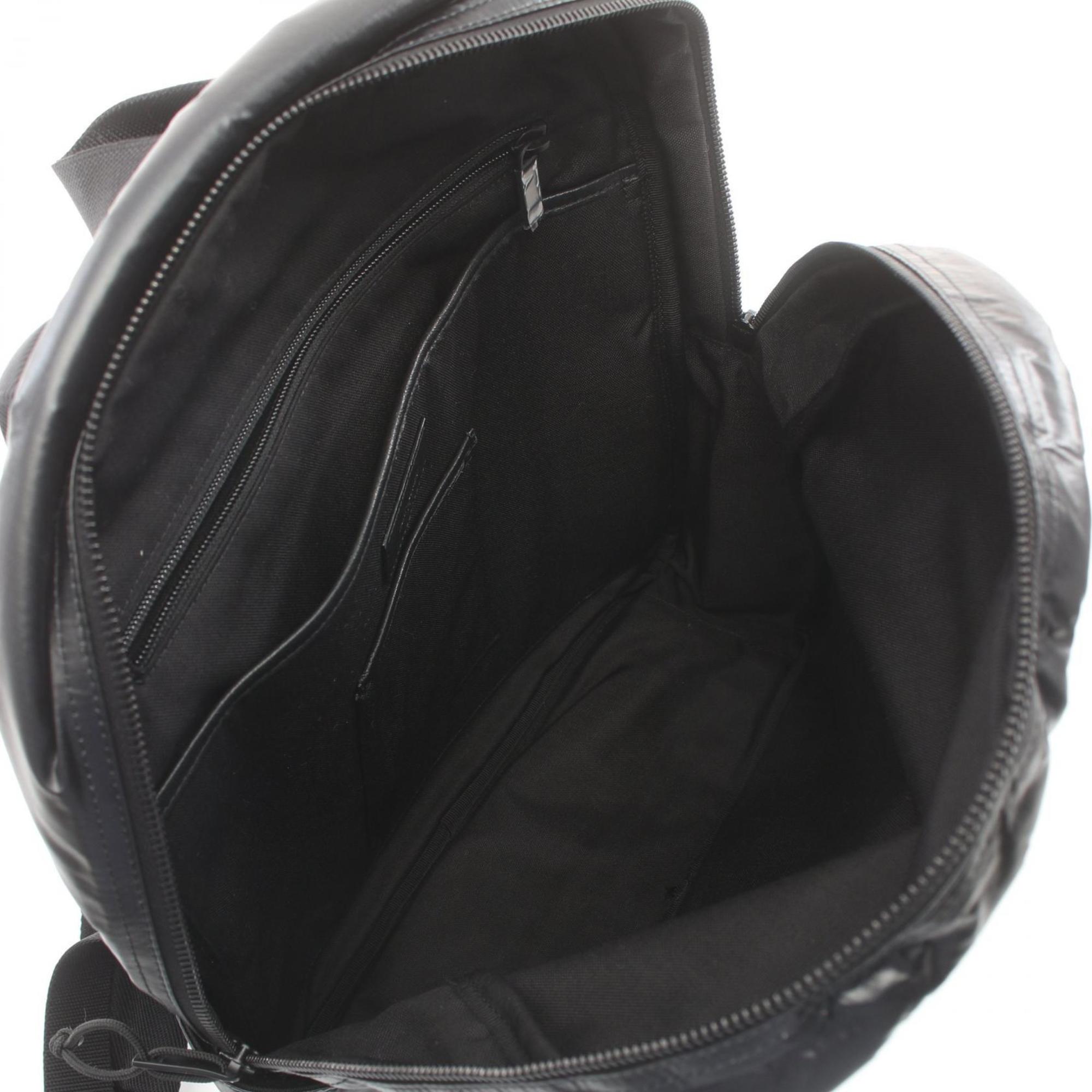 Saint Laurent Nux Rucksack, Backpack Bag, Nylon, Men's, Black, 623698HO27Z1054