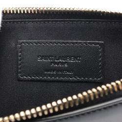 Saint Laurent Clutch Bag Leather Women's Black