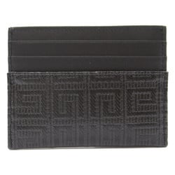 Givenchy GIVENCHY Business Card Holder/Card Case Coated Canvas Men's Black BK6099K1LF001