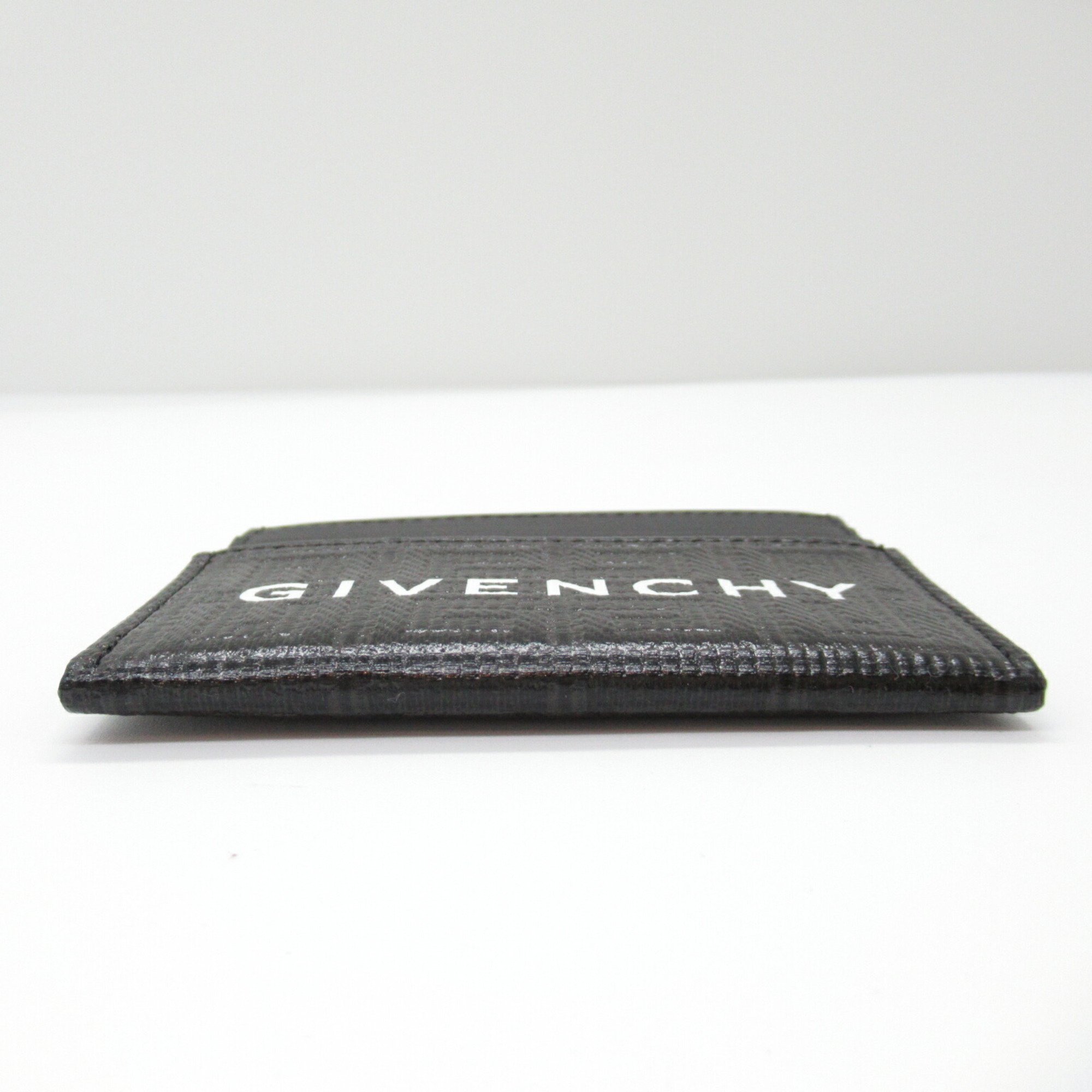 Givenchy GIVENCHY Business Card Holder/Card Case Coated Canvas Men's Black BK6099K1LF001