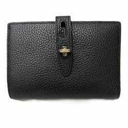 FURLA Turnlock Leather Bi-fold Wallet for Men and Women