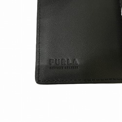 FURLA Turnlock Leather Bi-fold Wallet for Men and Women