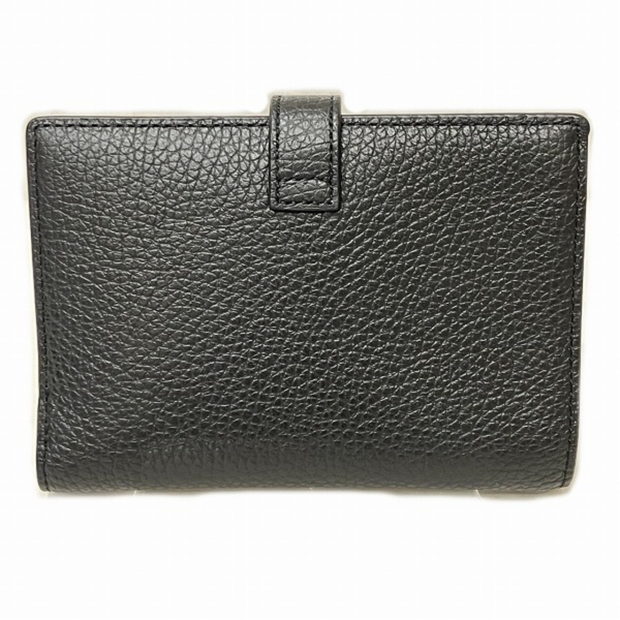 FURLA Turnlock Leather Bi-fold Wallet for Men and Women