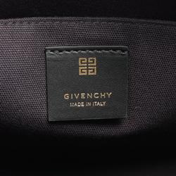 Givenchy Clutch bag Canvas Women's Black White BB60KSB1F1001