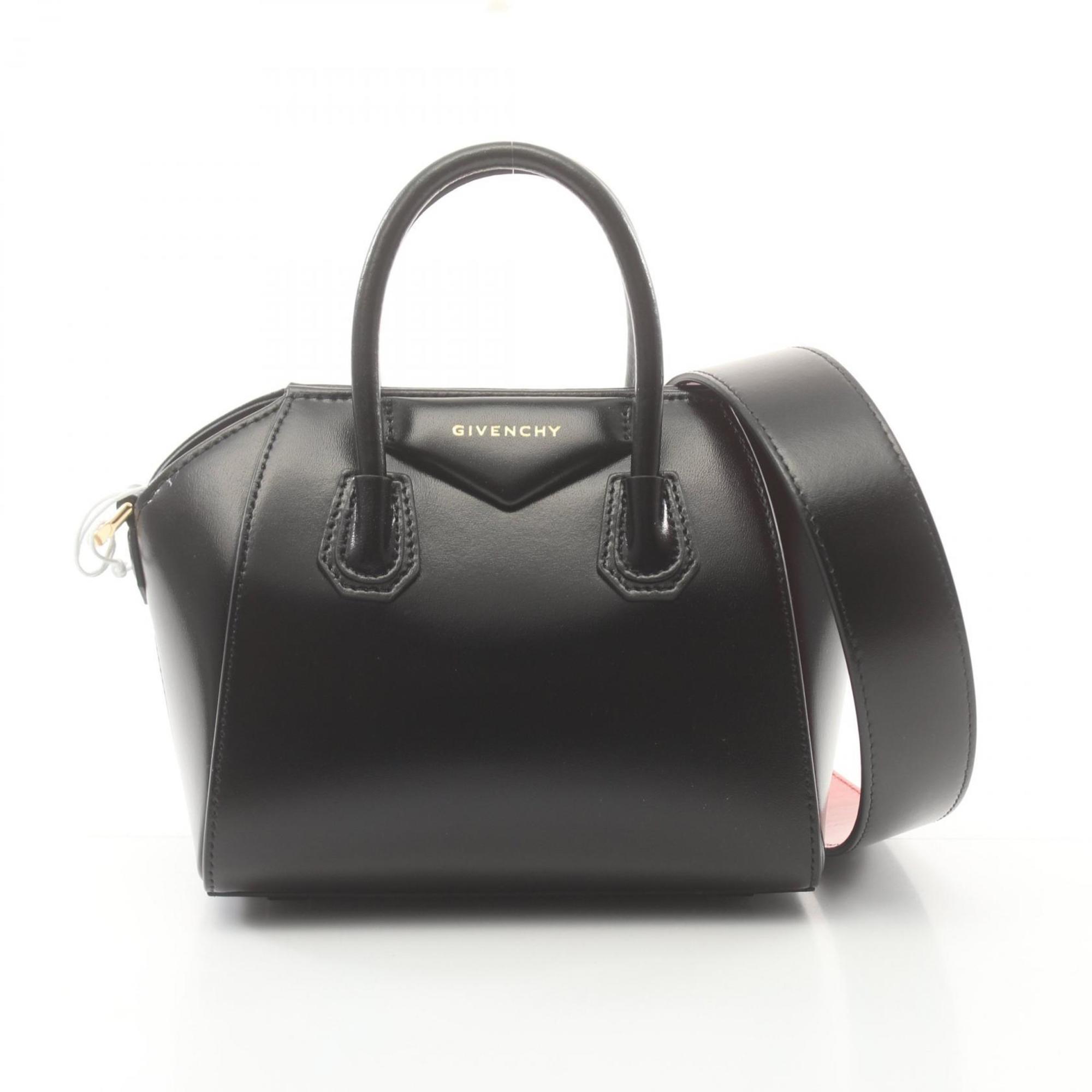 Givenchy ANTIGONA TOY handbag, leather bag, women's, black, BB50WKB1YC009