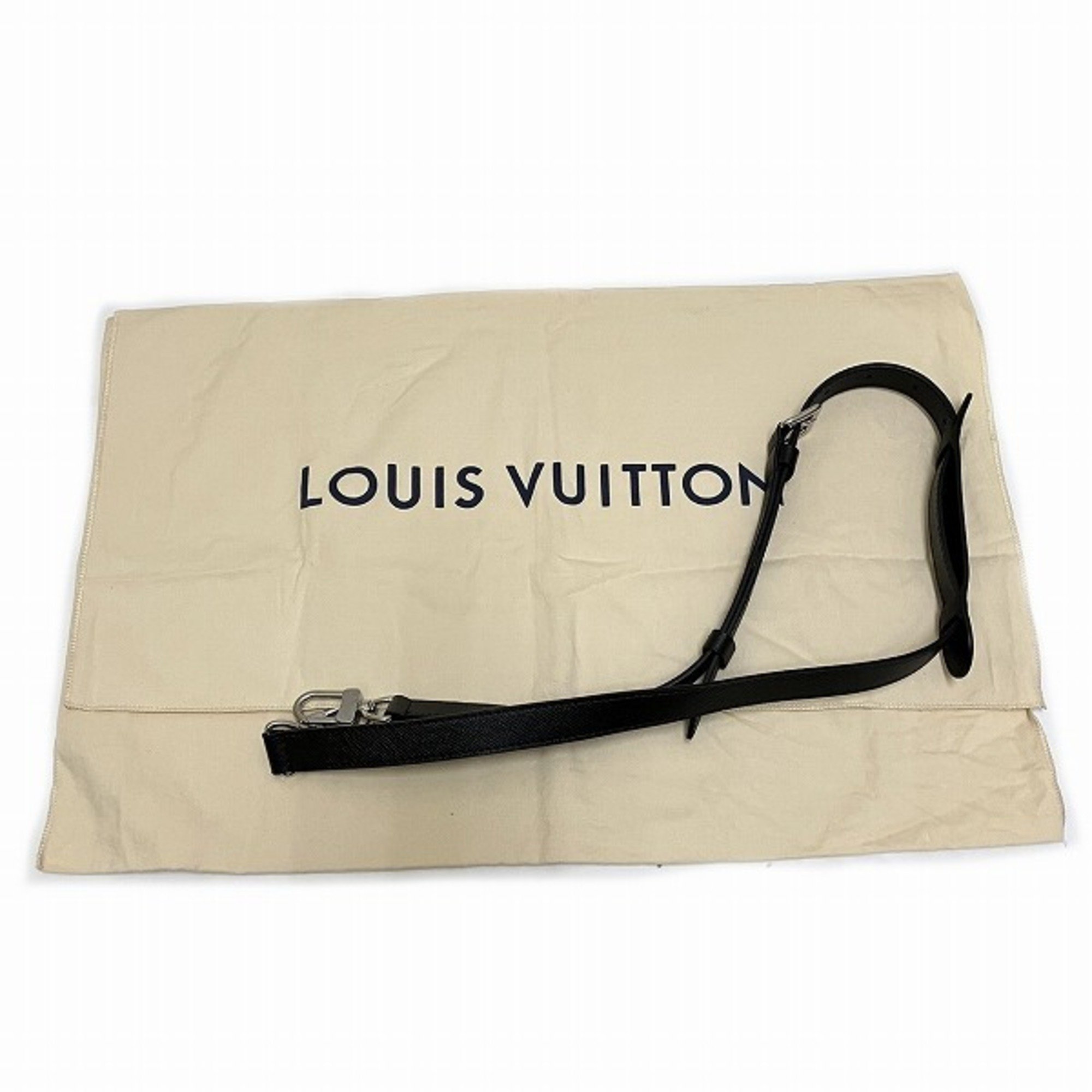 Louis Vuitton Taiga Anton Tote M33432 Bag Shoulder Men's