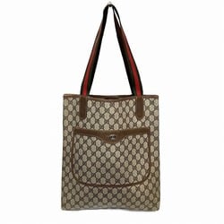 GUCCI GG Supreme 33 013 4133 Old Gucci Sherry Line Bag Tote Women's