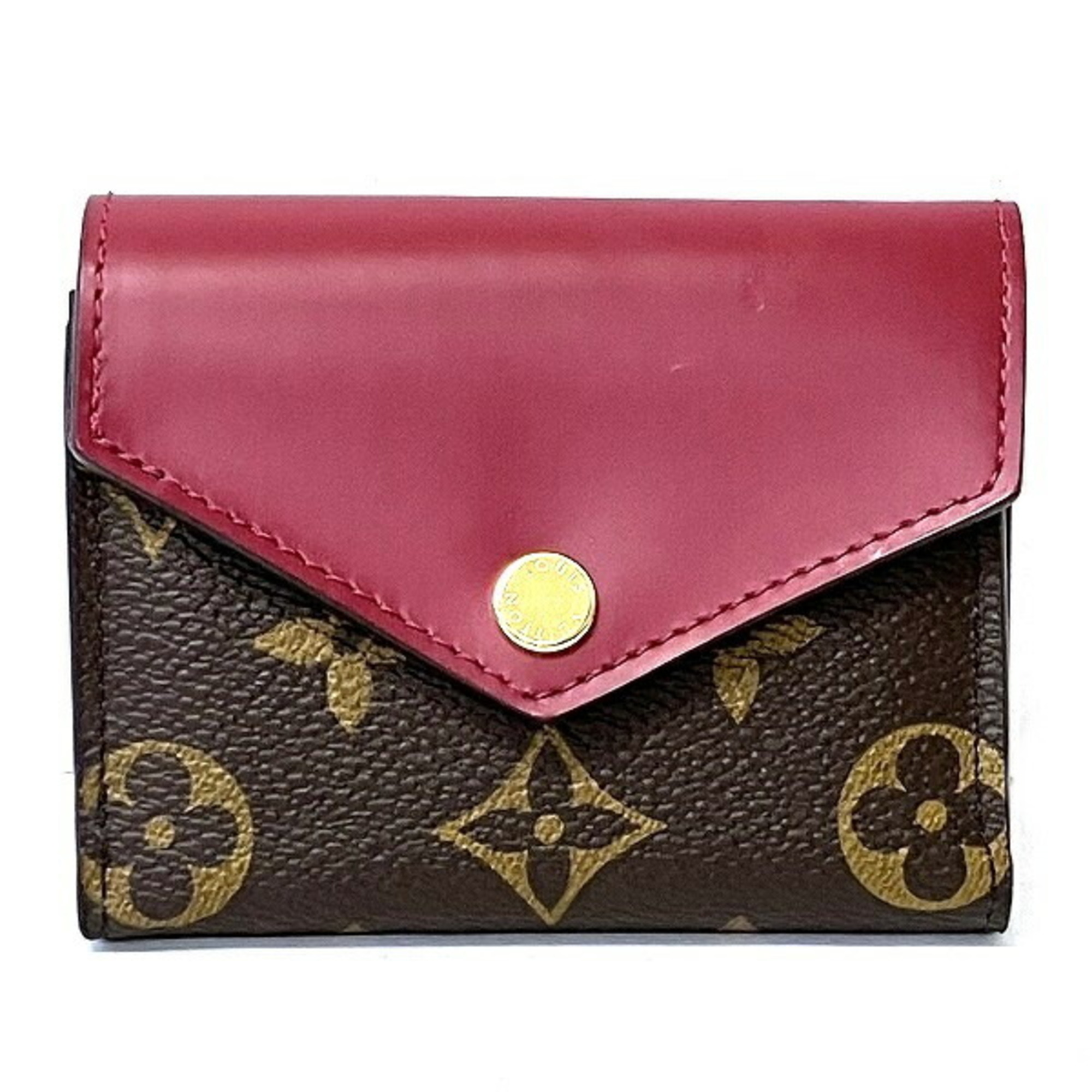 Louis Vuitton Monogram Portefeuille Zoe M62932 Bi-fold Wallet for Women