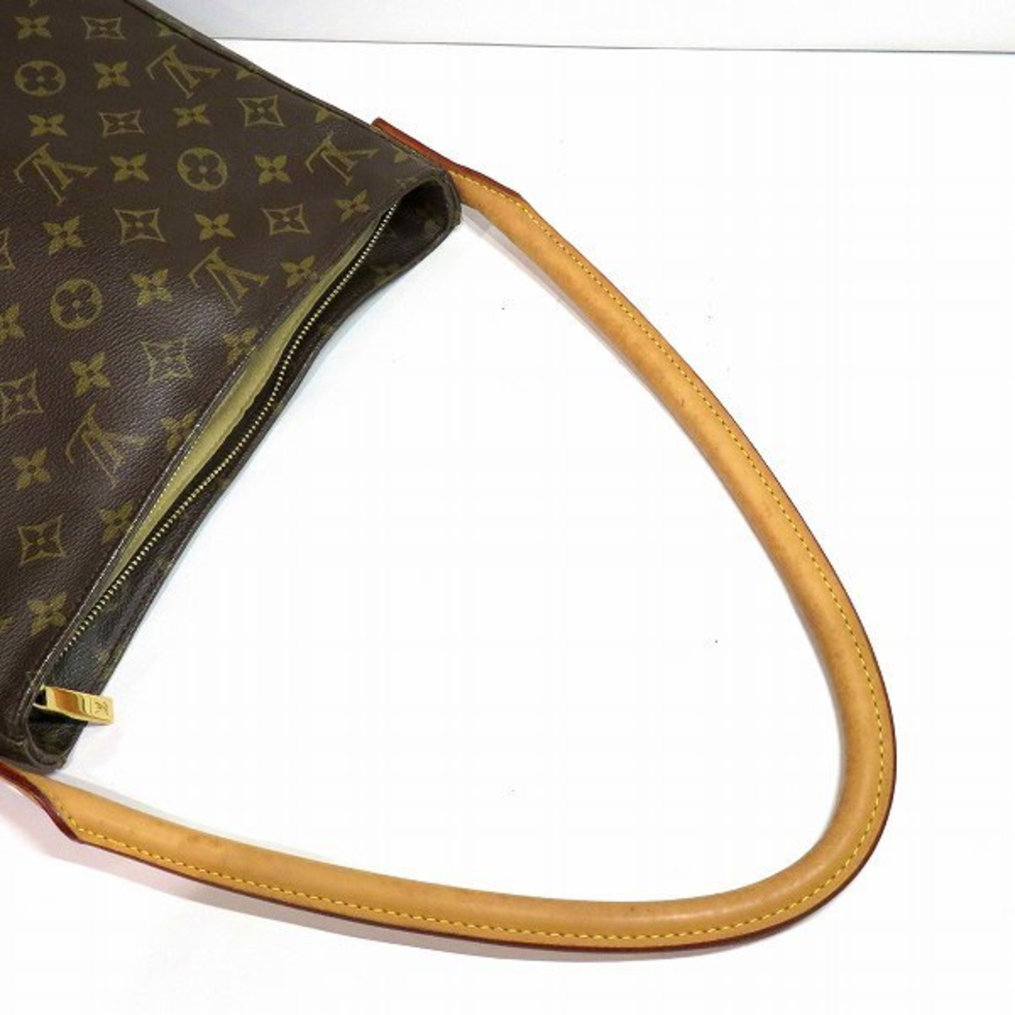 Louis Vuitton Monogram Looping GM M51145 Bag Shoulder Tote Women's