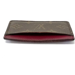 Louis Vuitton Monogram Porte Carte Sample M60703 Accessory Pass Case for Men and Women