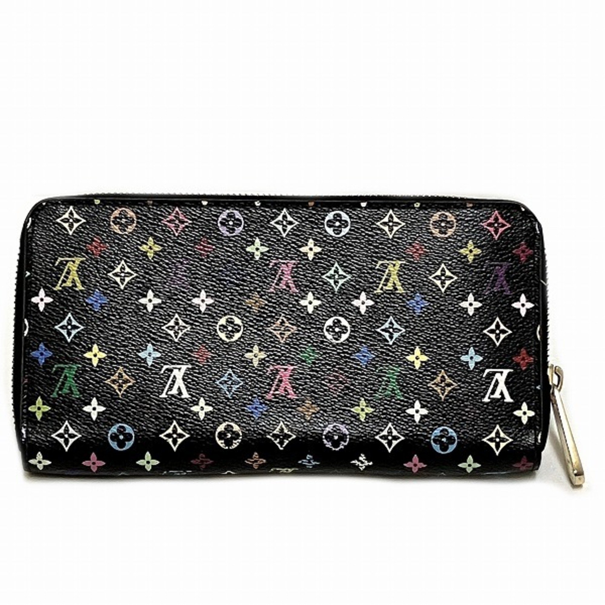 Louis Vuitton Monogram Multicolor Zippy Wallet M60243 Long for Women