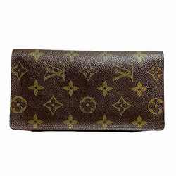 Louis Vuitton Monogram Porte Carte Credit M60825 Billfold Bi-fold Wallet for Men