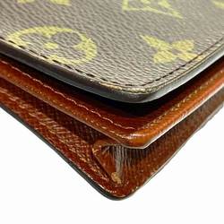 Louis Vuitton Monogram Porte Carte Credit M60825 Billfold Bi-fold Wallet for Men