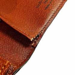 Louis Vuitton Monogram Porte Carte Credit M60825 Billfold Bi-fold Wallet for Men