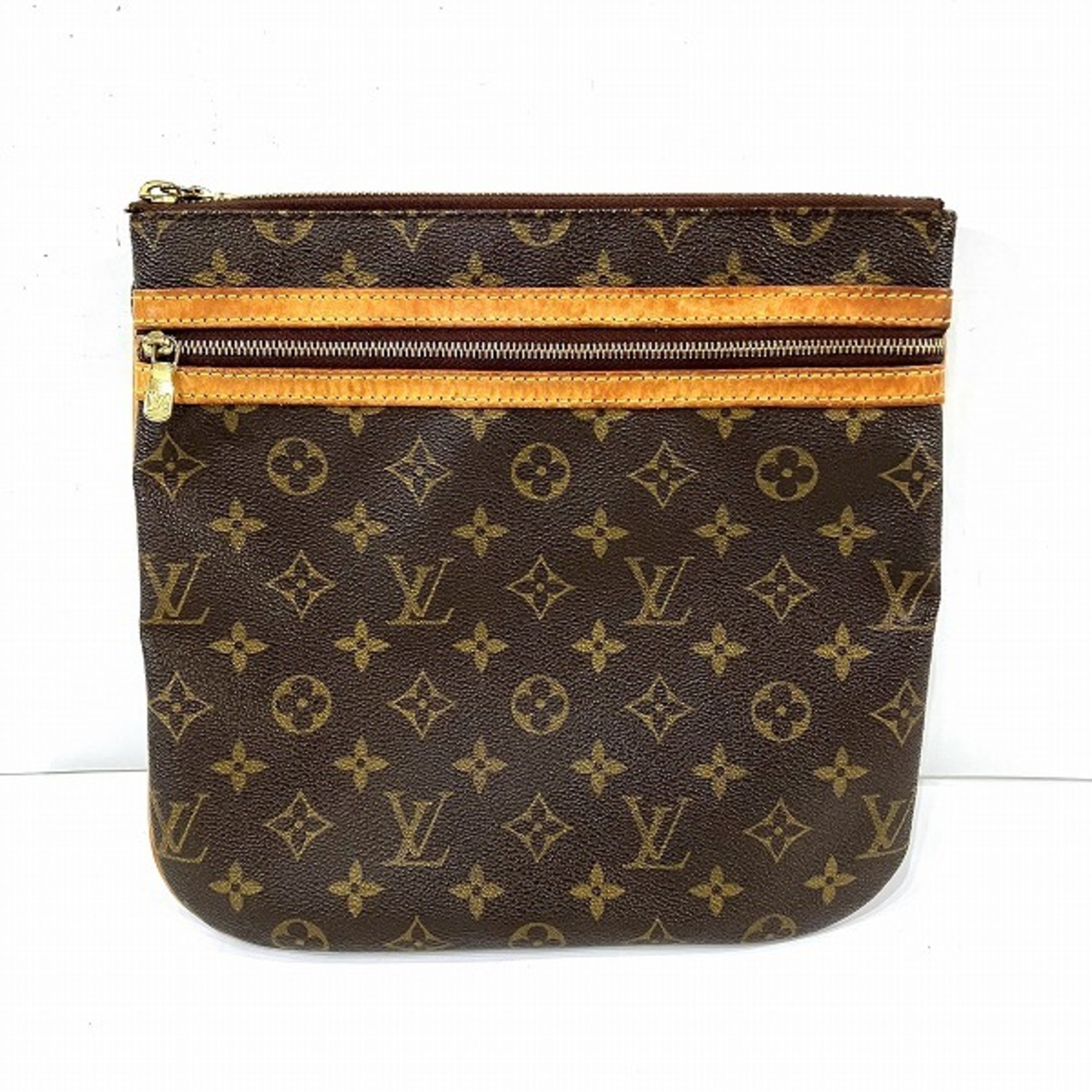 Louis Vuitton Monogram Pochette Bosphore M40044 Bag Shoulder Women's