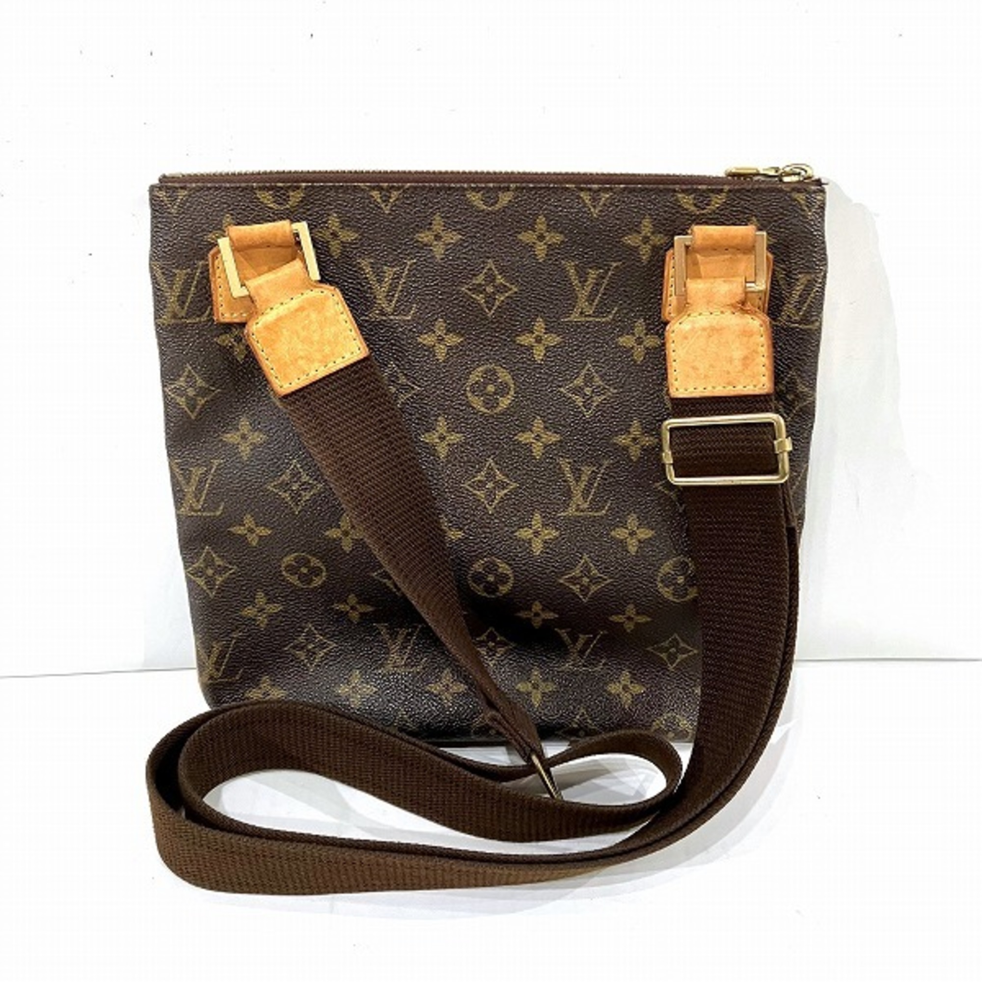 Louis Vuitton Monogram Pochette Bosphore M40044 Bag Shoulder Women's