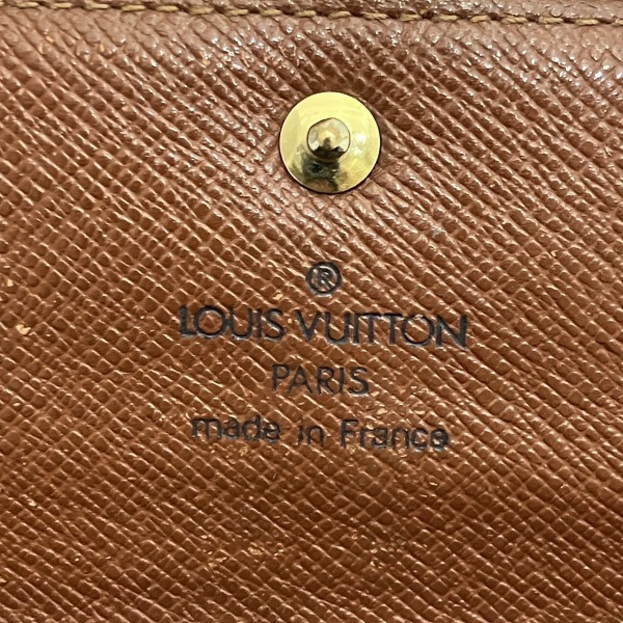 Louis Vuitton Monogram Portefeuille Sarah M61734 Long Wallet for Men and Women