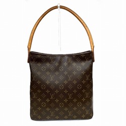 Louis Vuitton Monogram Looping GM M51145 Bag Tote Shoulder Women's