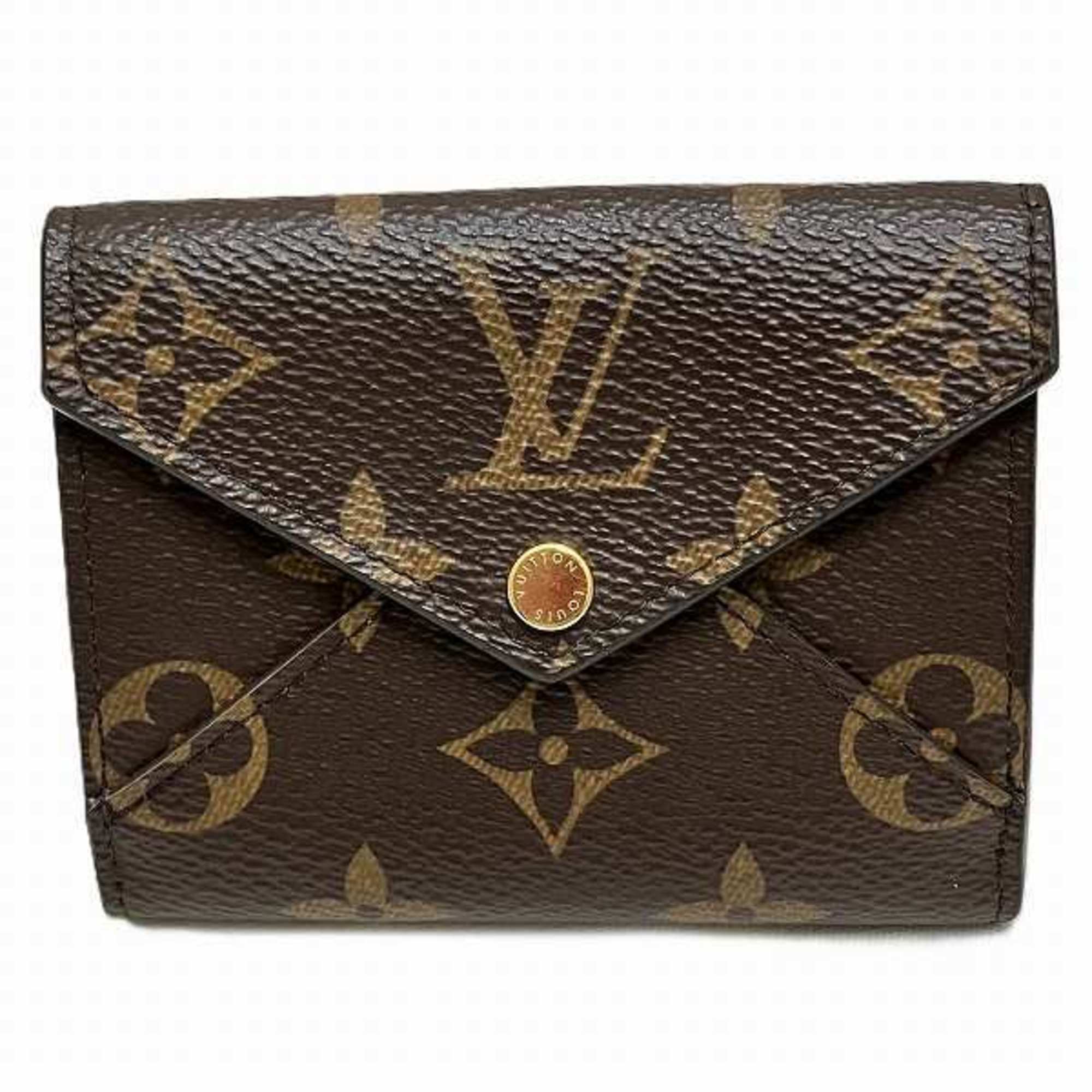 Louis Vuitton Monogram Portefeuille Celeste M81666 Tri-fold Wallet for Women