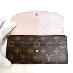 Louis Vuitton Monogram Portefeuille Emily M61289 Long Wallet for Women