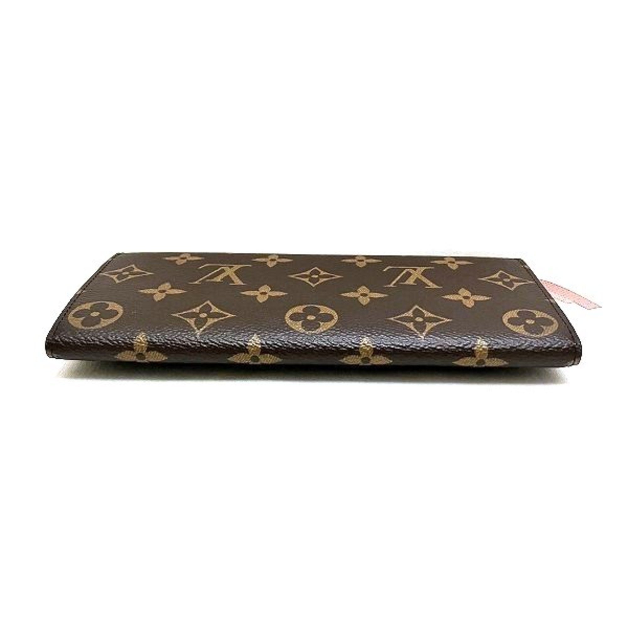 Louis Vuitton Monogram Portefeuille Emily M61289 Long Wallet for Women