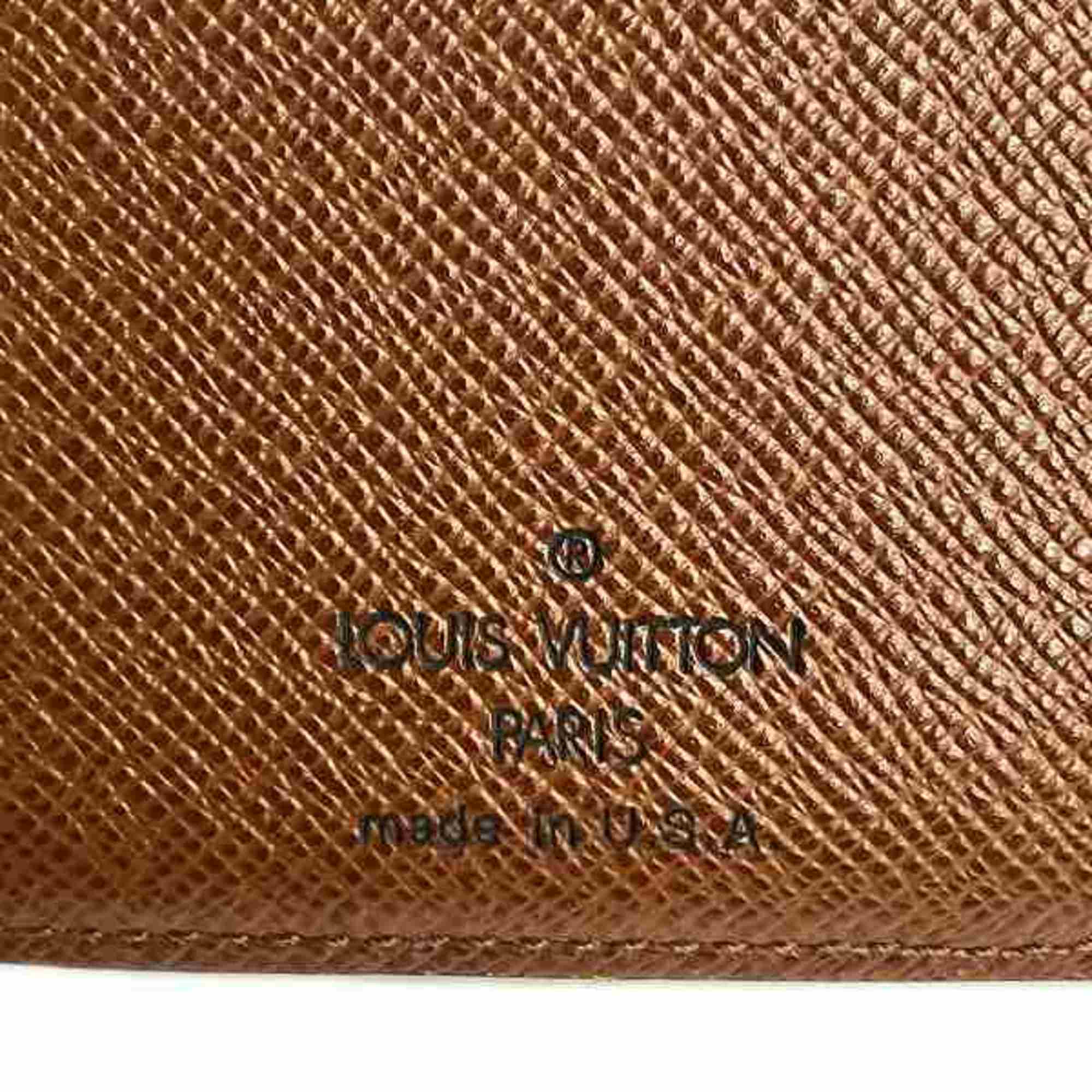 Louis Vuitton Monogram Portefeuille Viennese M61674 Bi-fold Wallet for Women