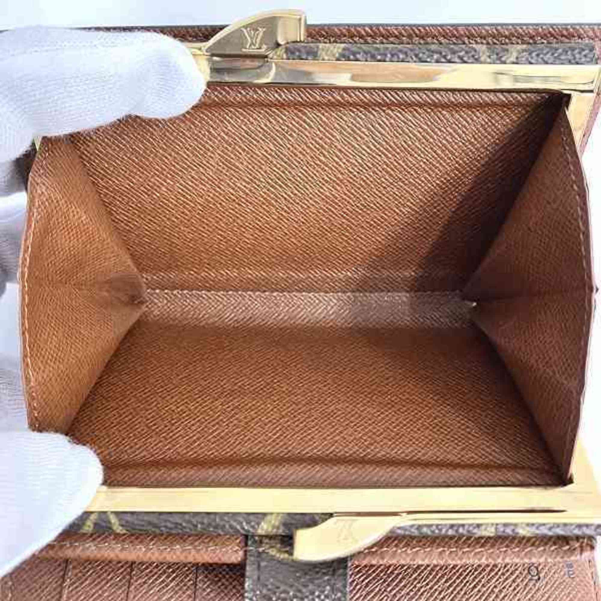 Louis Vuitton Monogram Portefeuille Viennese M61674 Bi-fold Wallet for Women