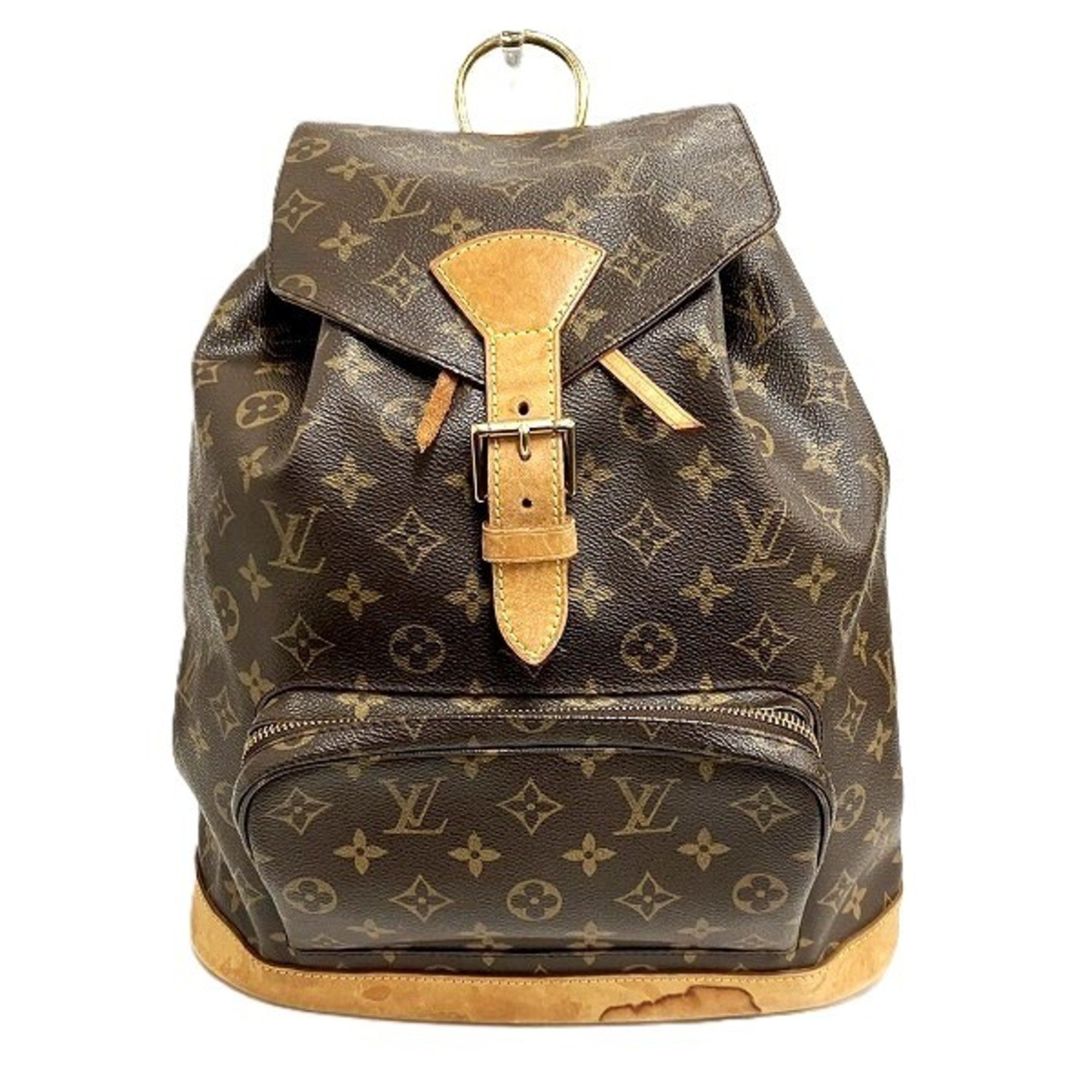 Louis Vuitton Monogram Montsouris GM M51135 Bags Backpacks Men's Women's