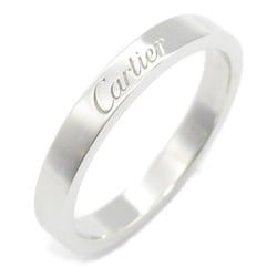 Cartier C Deux Wedding Ring, Pt950 Platinum, Women's, Silver