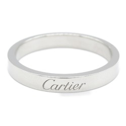 Cartier C Deux Wedding Ring, Pt950 Platinum, Women's, Silver