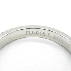 Cartier C Deux Wedding Ring, Pt950 Platinum, Women's, Silver